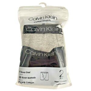 Calvin Klein Cotton Stretch Set of 2 Boxer Briefs XL ( 16-18 )